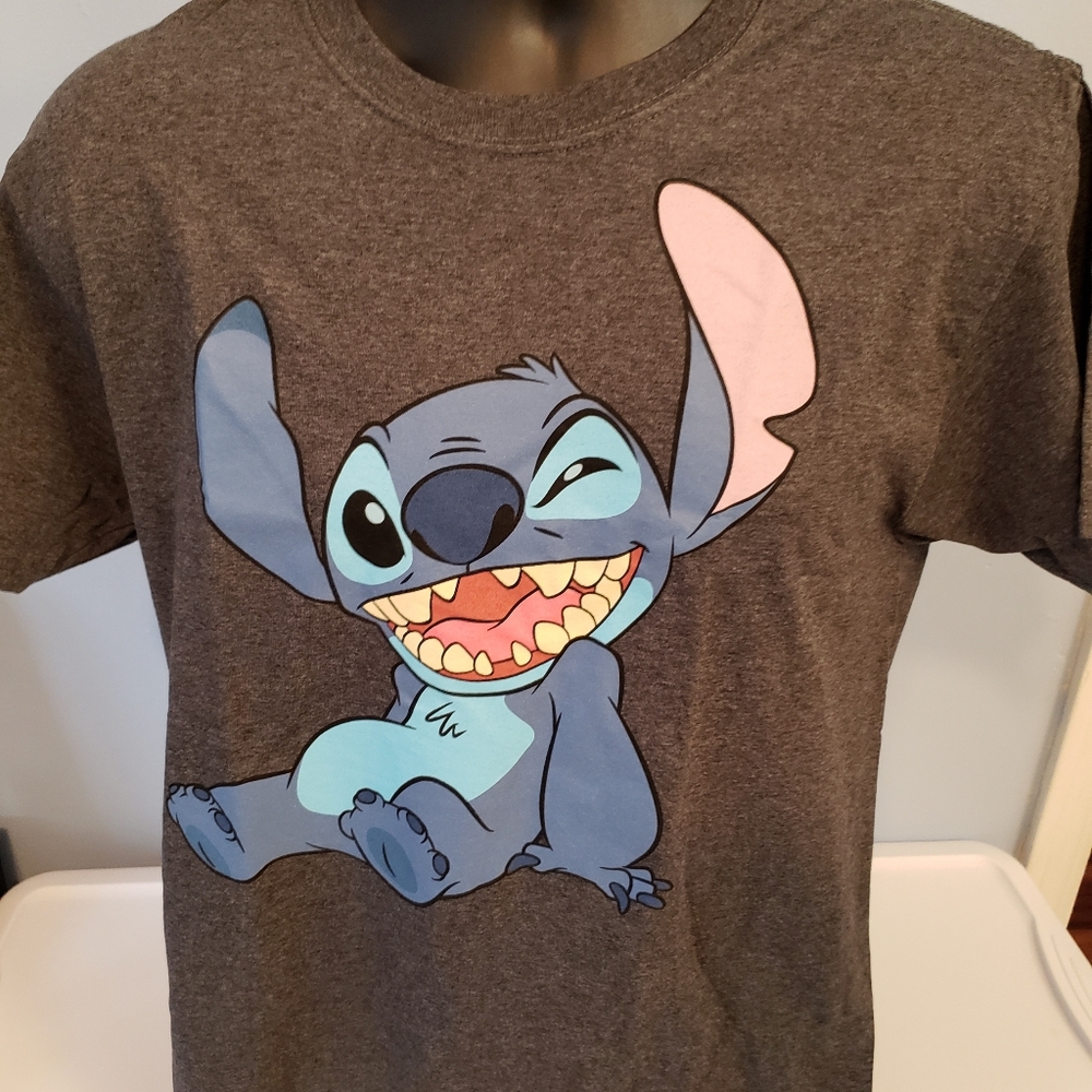 Disney Lilo and Stitch Winky Wink Adult T-Shirt (M